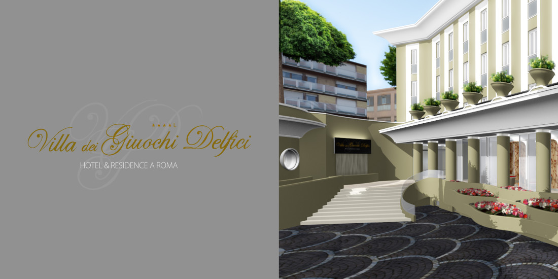 Studio di Progettazione Restyling Hotel Villa dei Giochi Delfici – Roma